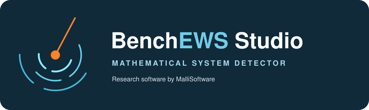 BenchEWS Studio - Mathematischer Systemdetektor